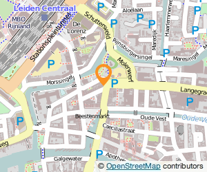 Bekijk kaart van Eet- en Drinklokaal Lazerus  in Leiden
