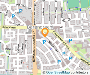 Bekijk kaart van Zonnestudio en ID Bad Middenbaan in Barendrecht