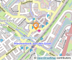 Bekijk kaart van Rabobank Gouwestreek  in Nieuwerkerk aan den Ijssel