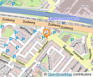Bekijk kaart van Priscilla's Haircare  in Zoetermeer