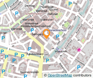 Bekijk kaart van Banketbakkerij Van der Sterre in Dordrecht
