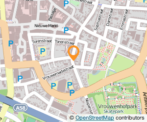 Bekijk kaart van Praktijk voor Podotherapie van Bommel in Roosendaal