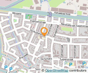 Bekijk kaart van PC Basisschool Oranje Nassau  in Rijnsburg