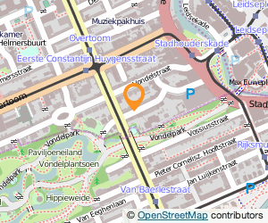 Bekijk kaart van Trifium Financiële Raadgevers B.V. in Amsterdam