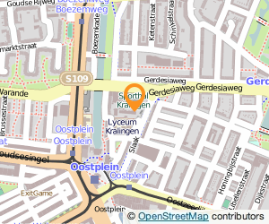 Bekijk kaart van Eenheid Zorg - Noord  in Rotterdam