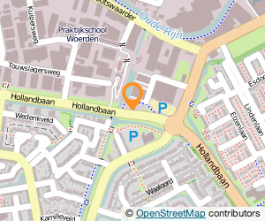 Bekijk kaart van Boedelbak verhuurlocatie in Woerden