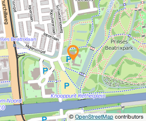 Bekijk kaart van speciale basisschool De Poldervaart in Schiedam