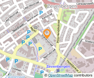 Bekijk kaart van Smits Reclamestudio  in Zevenbergen