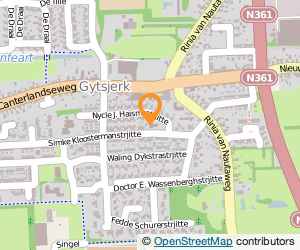 Bekijk kaart van Stichting Wereldwinkel Burgum  in Gytsjerk
