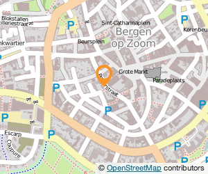 Bekijk kaart van Provoosthuis  in Bergen op Zoom