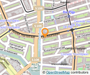 Bekijk kaart van Restaurant Jaspers  in Amsterdam