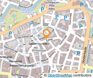 Bekijk kaart van Vioolschool Viva La Musica  in Leeuwarden