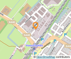 Bekijk kaart van V.O.F. Gebroeders De Graaff  in Voorschoten
