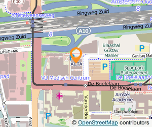 Bekijk kaart van ACTA Dental Education B.V.  in Amsterdam