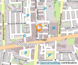 Bekijk kaart van Street One in Hoogeveen