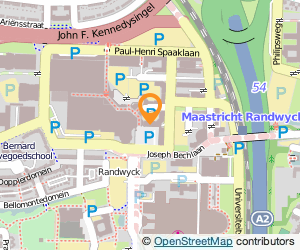 Bekijk kaart van NH Hotel in Maastricht