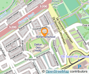 Bekijk kaart van OBS Bohemen-Kijkduin  in Den Haag