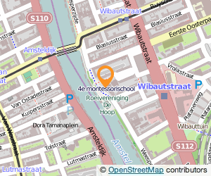 Bekijk kaart van 4e Montessorischool De Pinksterbloem in Amsterdam