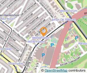 Bekijk kaart van Olympia uitzendbureau Hoofdkantoor in Den Haag