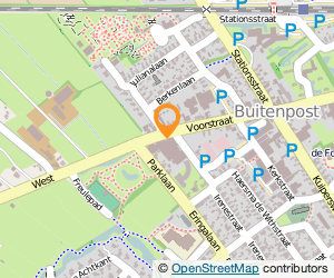 Bekijk kaart van Lippe Wonen in Buitenpost