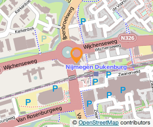 Bekijk kaart van UWV in Nijmegen