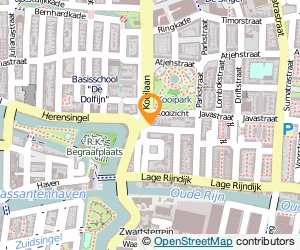 Bekijk kaart van Psycholog. Praktijk Van der Leeden in Leiden