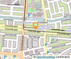 Bekijk kaart van Echopraktijk Zuid  in Amsterdam
