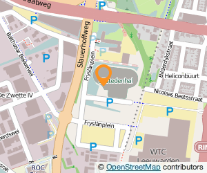 Bekijk kaart van Stichting Elfstedenhal  in Leeuwarden