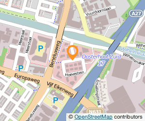 Bekijk kaart van Architektenburo Hooper  in Oosterhout (Noord-Brabant)