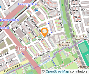 Bekijk kaart van Stoffeerdersbedrijf D.A.R.K.O.  in Den Haag