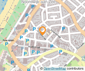 Bekijk kaart van Moby Dick  in Noordwijk (Zuid-Holland)