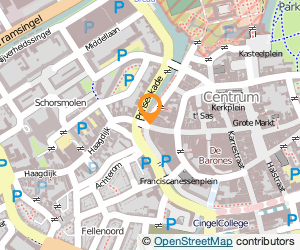 Bekijk kaart van 't Begin  in Breda