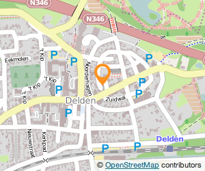 Bekijk kaart van Gasterij 't Oaldershoes  in Delden