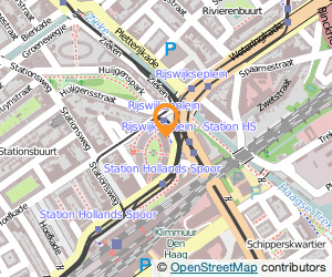 Bekijk kaart van Jeugdtandzorg Vestiging Rijswijkseplein in Den Haag