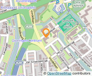 Bekijk kaart van Gomarus college Havo/vwo  in Groningen