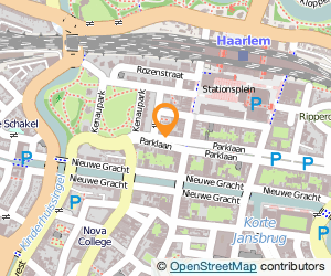 Bekijk kaart van Fysio Manueletherapie Parklaan  in Haarlem