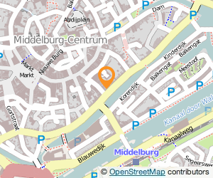 Bekijk kaart van Schrijver Handel en Transport  in Middelburg