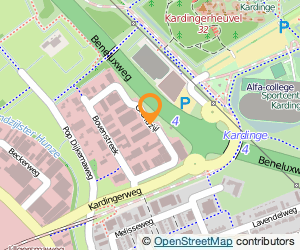 Bekijk kaart van Autotaalglas in Groningen