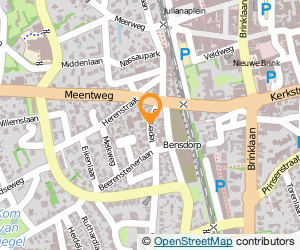 Bekijk kaart van Installatiebedrijf M.A. Vos B.V. in Bussum