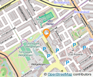 Bekijk kaart van Islaammarkt  in Rijswijk (Zuid-Holland)