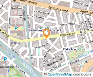 Bekijk kaart van Logopediepraktijk Kanaalstraat 202 in Utrecht