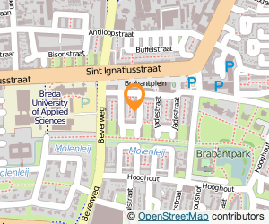 Bekijk kaart van Blauwe Kei Montage  in Breda