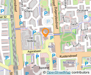 Bekijk kaart van Stichting De Kubus Centrum voor Kunst & Cultuur in Lelystad