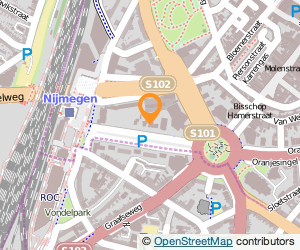 Bekijk kaart van GP Media B.V.  in Nijmegen