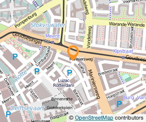 Bekijk kaart van Rinus van der Linden Optiek  in Rotterdam