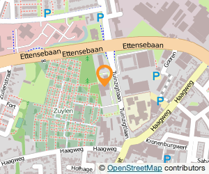 Bekijk kaart van Stichting Begraafpl. en Cremat. voor Westel. N.-Brab. in Breda