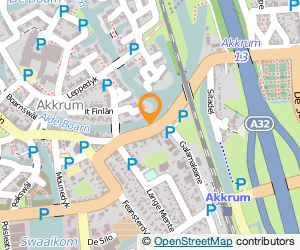 Bekijk kaart van Hotel restaurant Goerres  in Akkrum