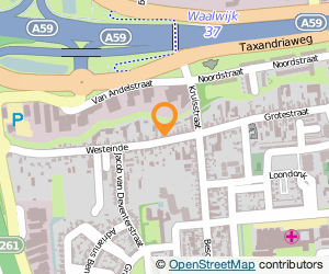 Bekijk kaart van Kapsalon Van Eeten  in Waalwijk