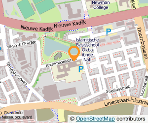 Bekijk kaart van NHTV Internationaal Hoger Onderwijs in Breda