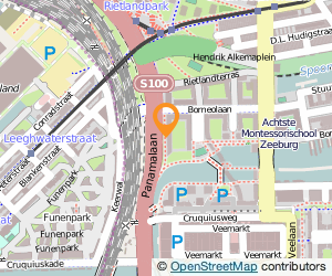 Bekijk kaart van Tandartsen.punt S.A. Karpe  in Amsterdam
